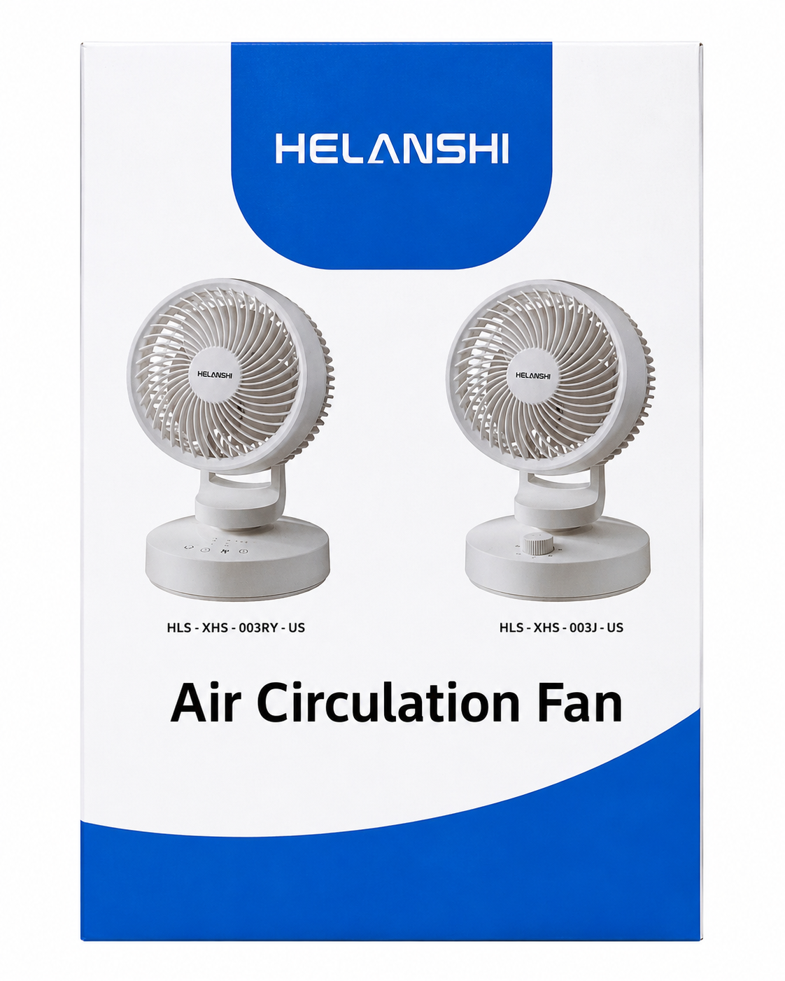 HELANSHI Air Circulation Fan – Compact Desktop Table Fan