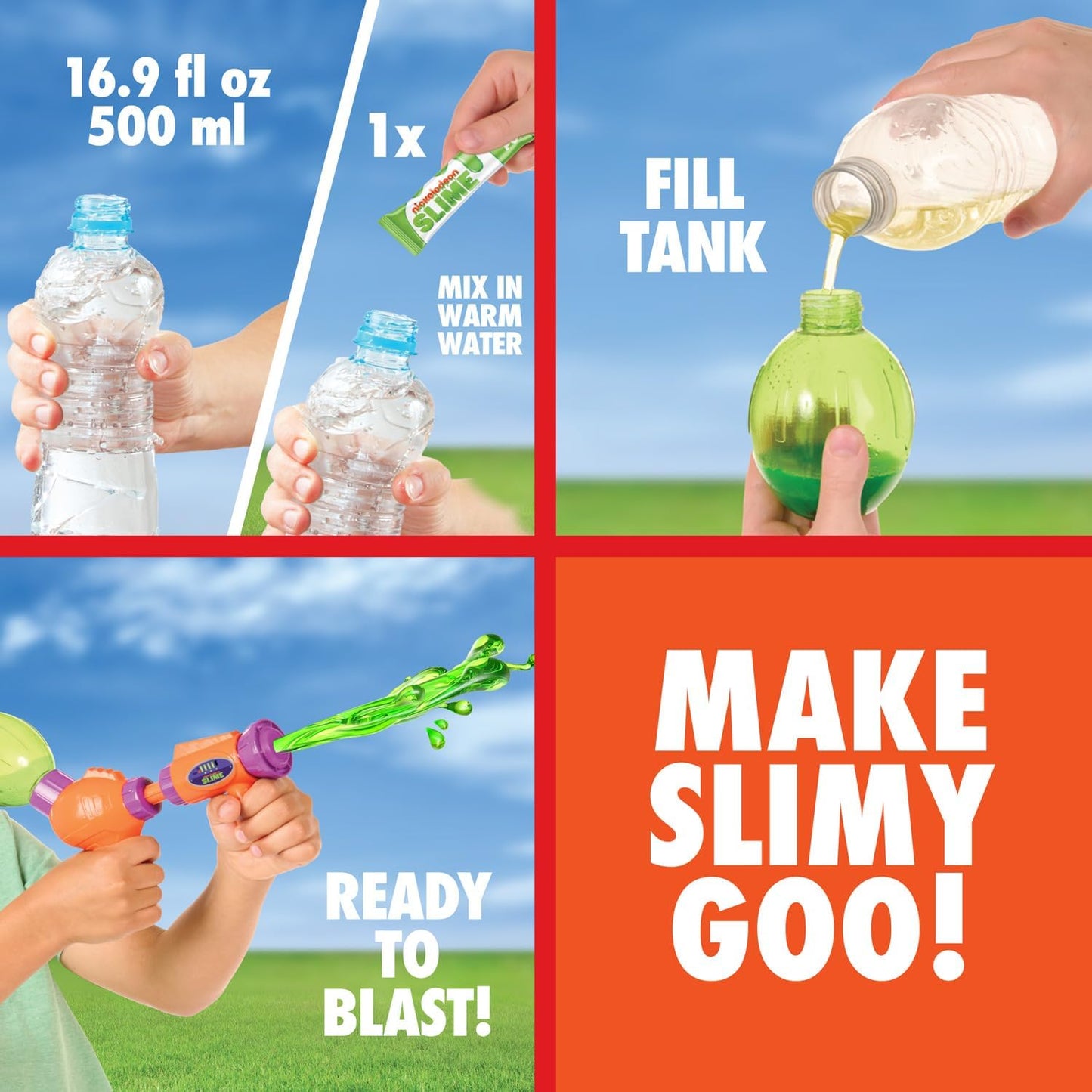 Nickelodeon Slime Compound Splat Splasher