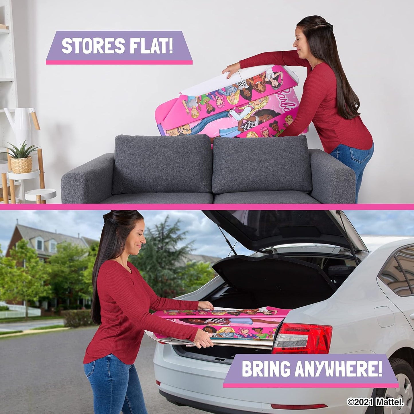 Barbie Pop2Play Indoor Slide for Toddlers