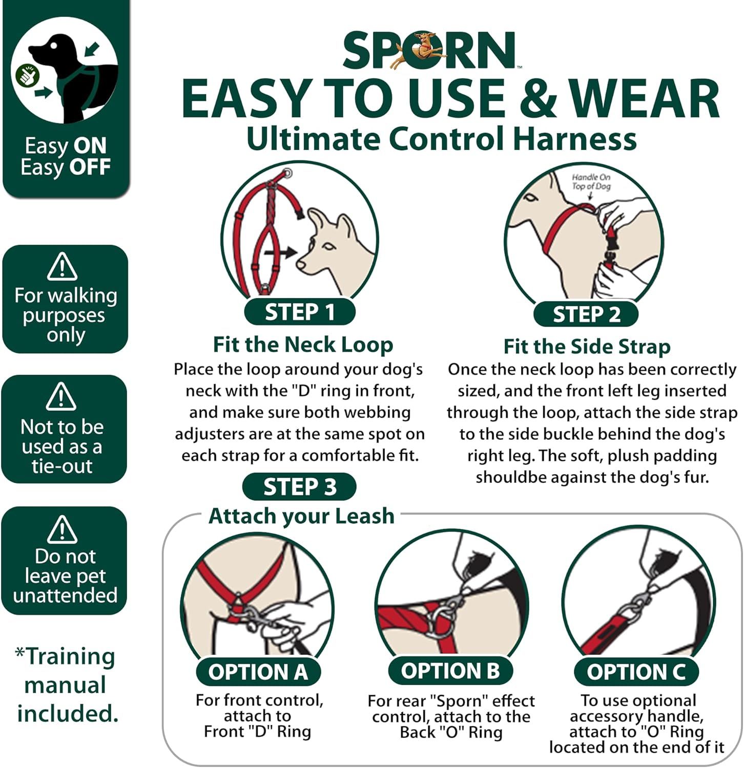 how do I put on my dogs harness 