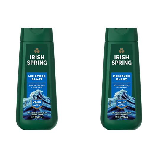 Irish Spring, Mountain Blast, Body Wash for Men,20oz