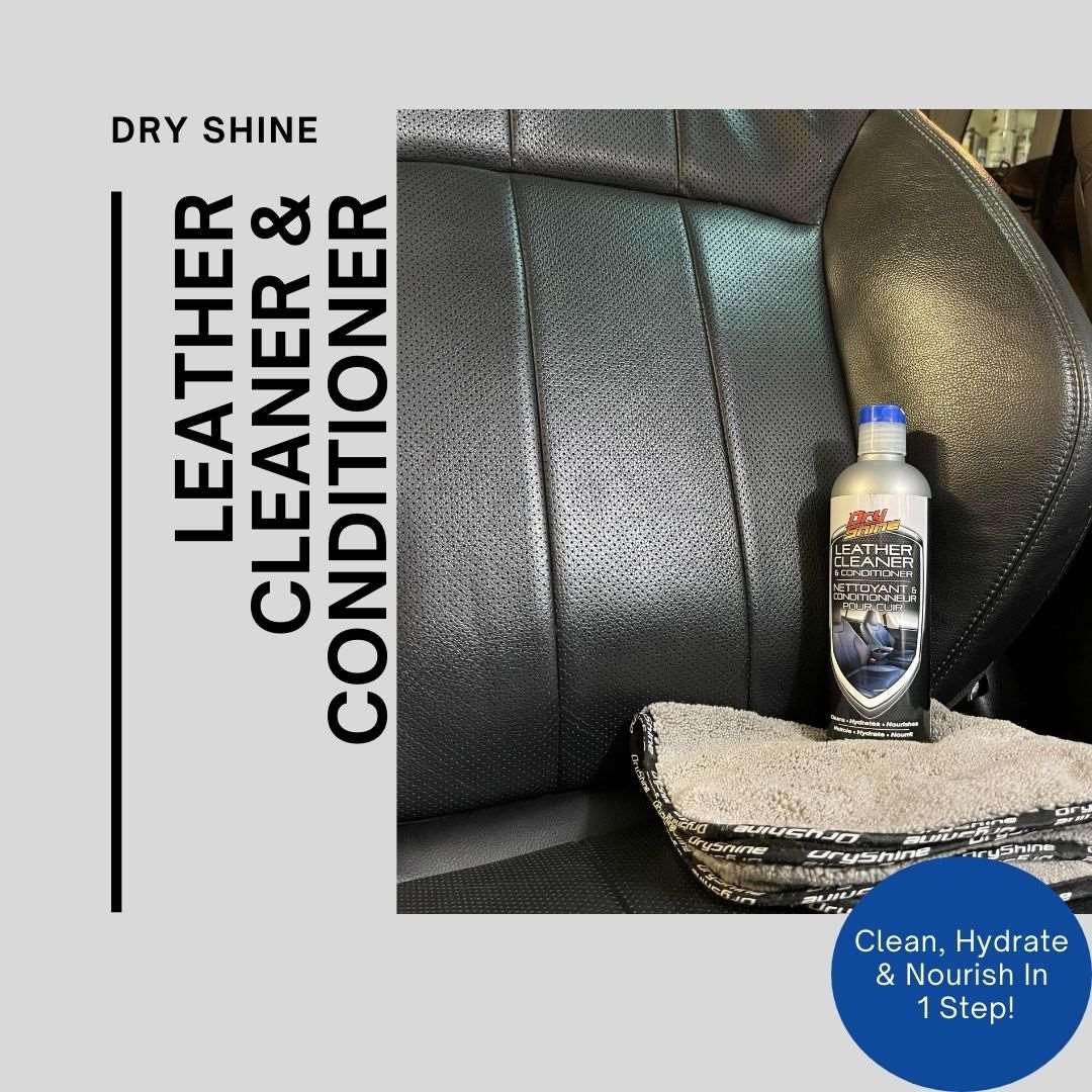 Dry Shine Leather Cleaner and Conditioner, 12.7 oz.