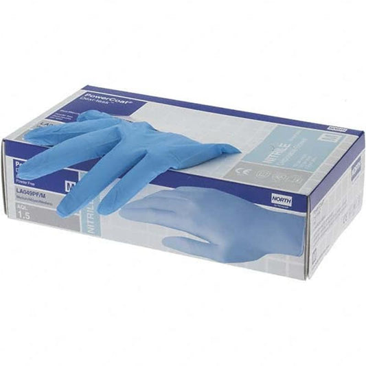 Honeywell 5Mil Blue Industrial Nitrile Gloves,100/Box