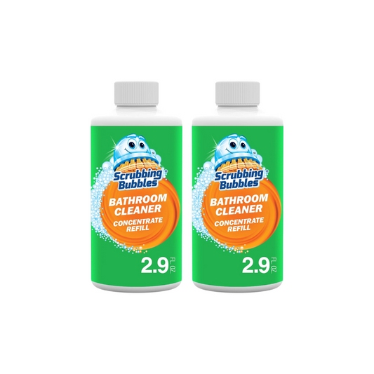 Scrubbing Bubbles Multi-Surface Bathroom Cleaner Concentrate refill,2.9oz