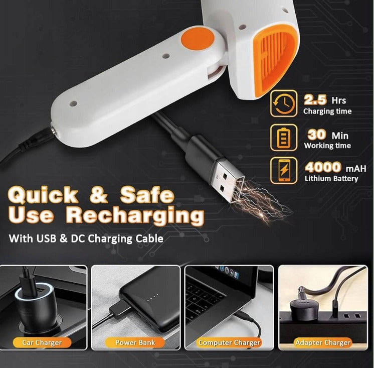 Cordless Vacuum Cleaner – Rechargeable Stick Vacuum