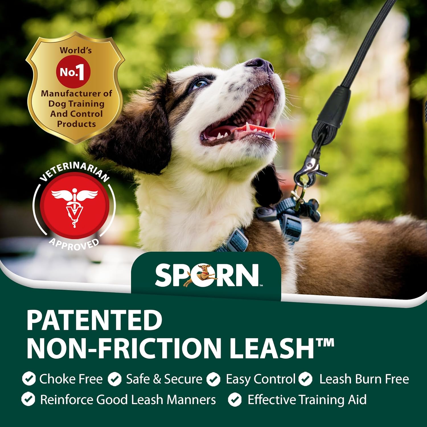 non-friction leash